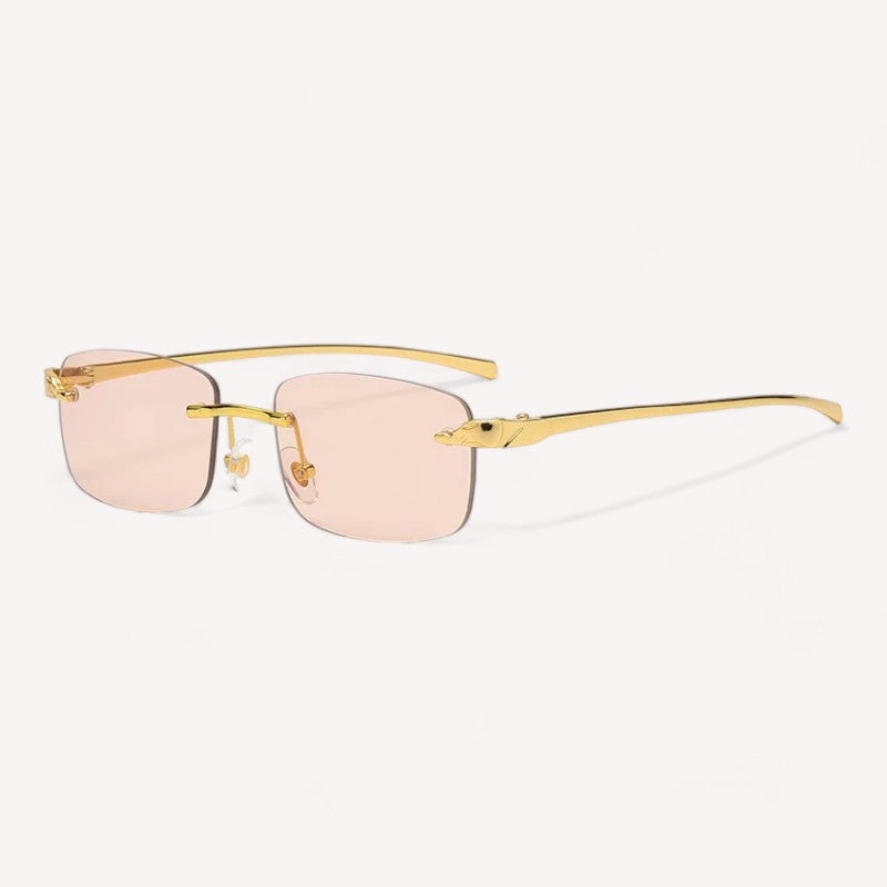Vintage Rechthoekige Zonnebril - Unisex