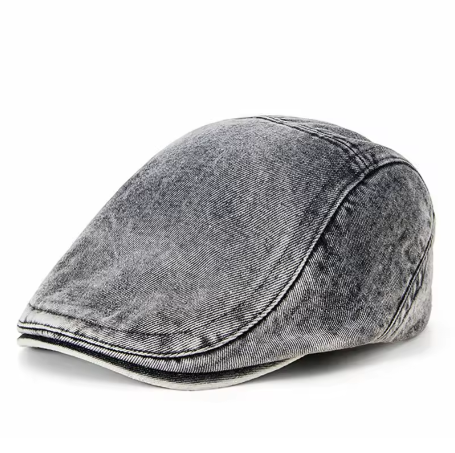 Otto™ | Denim stijl baret