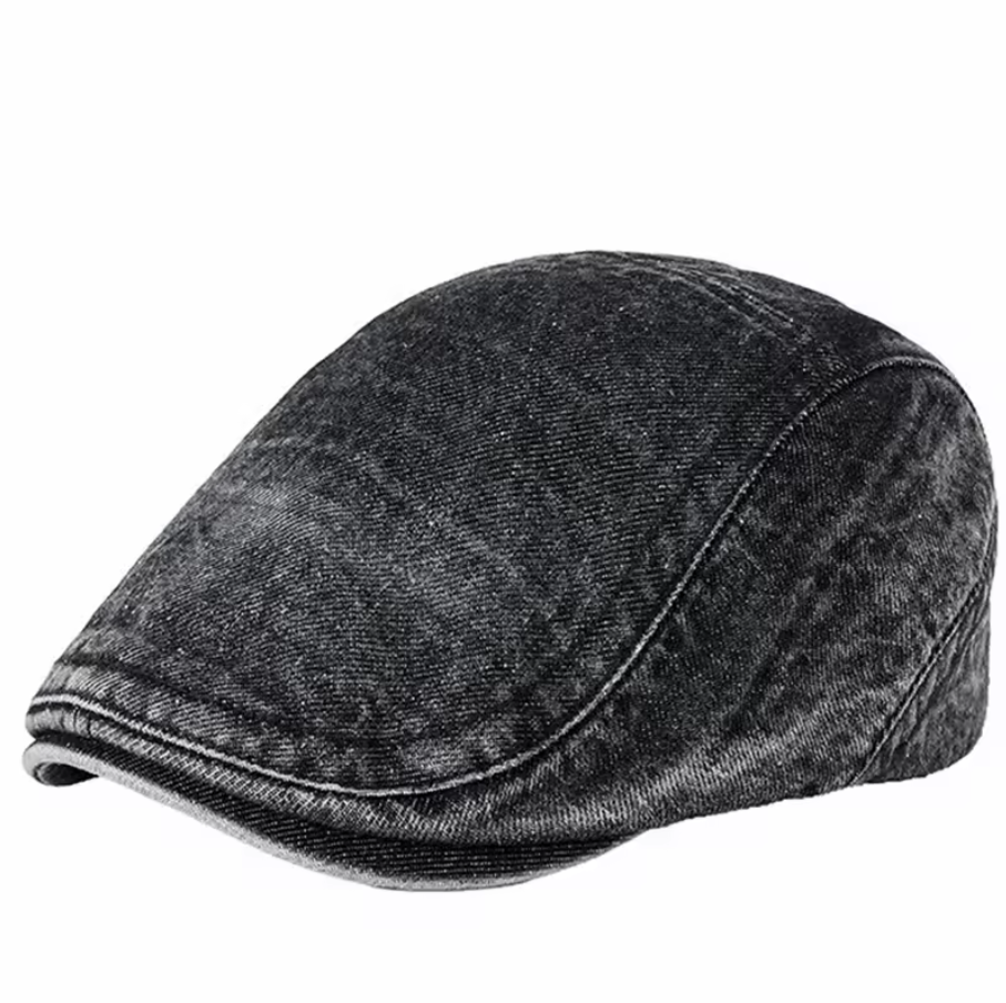 Otto™ | Denim stijl baret