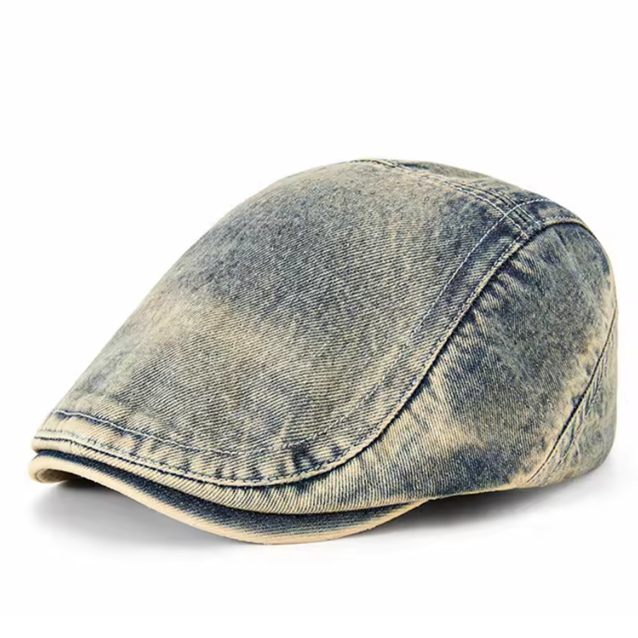 Otto™ | Denim stijl baret