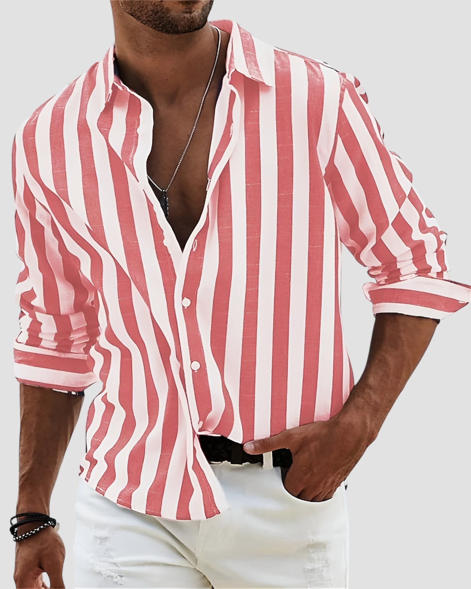 Sebastian™ - Elegante Overhemd met Lange Mouwen