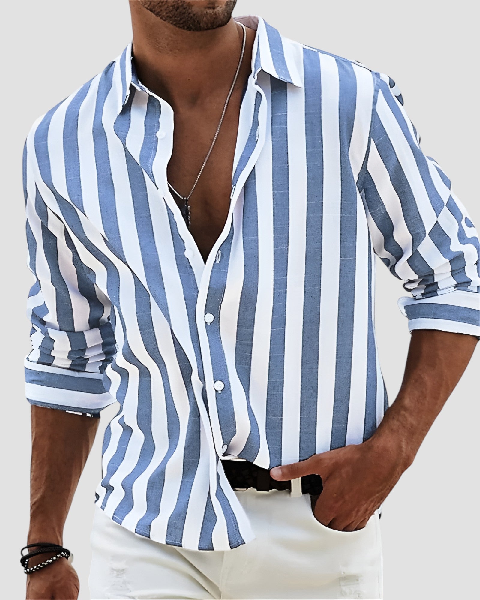 Sebastian™ - Elegante Overhemd met Lange Mouwen